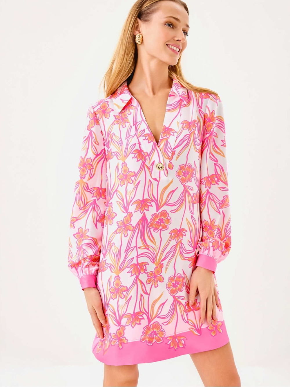 NWOT Lilly Pulitzer Iralanne Popover Shirtdress